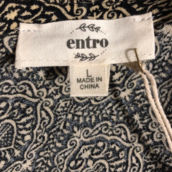 Boho/Festival Top by Entro NWT - Picture 5 of 8